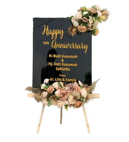 Papan Bunga Akrilik Daha Barat