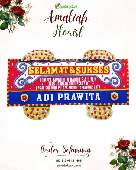 Papan Bunga Ucapan Selamat Daha Barat